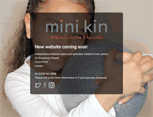 Tablet Screenshot of minikin.co.uk